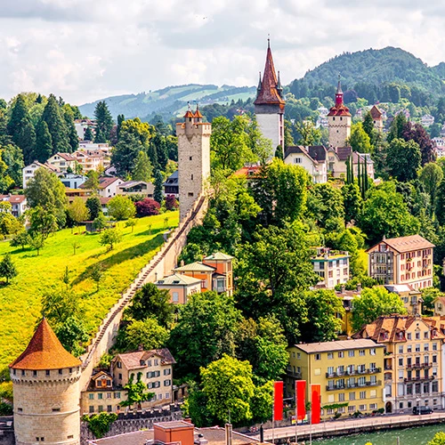 Zurich/Lucerne/Interlaken Scenery Image
