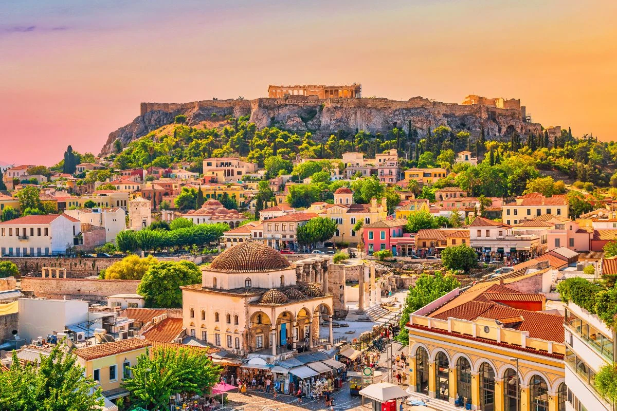 Athens Scenery Image