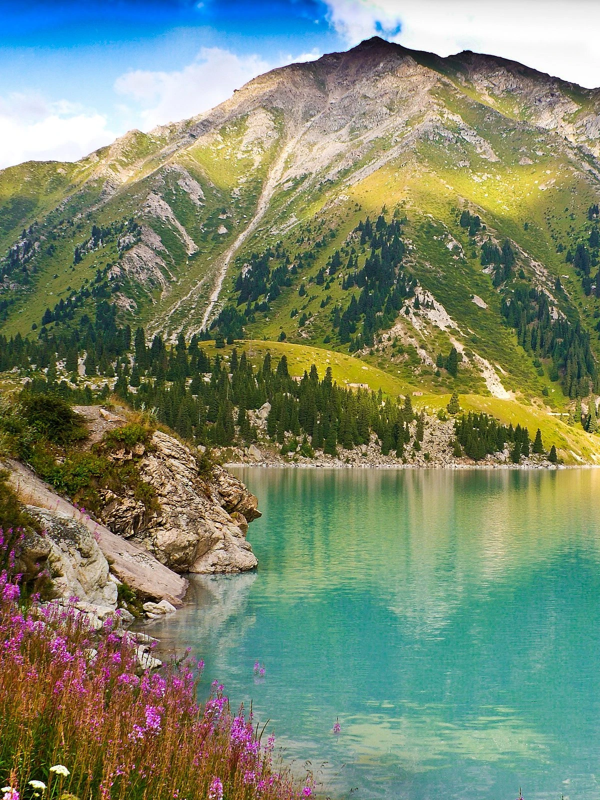 Almaty Scenery Image