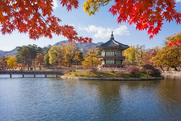 Seoul, Busan, and Jeju Island Scenery Image