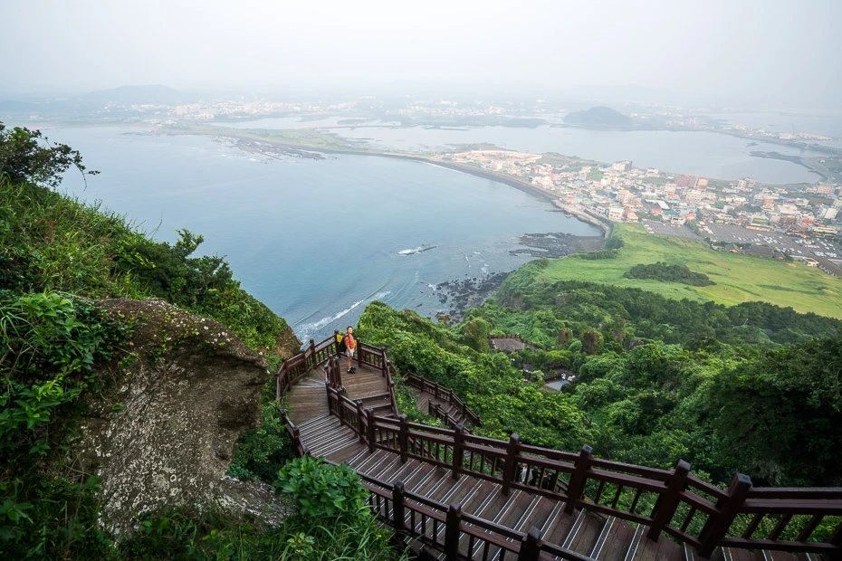 Seoul, Busan, and Jeju Island Scenery Image