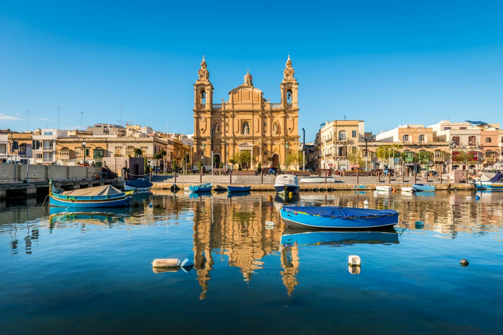 Valletta Scenery Image