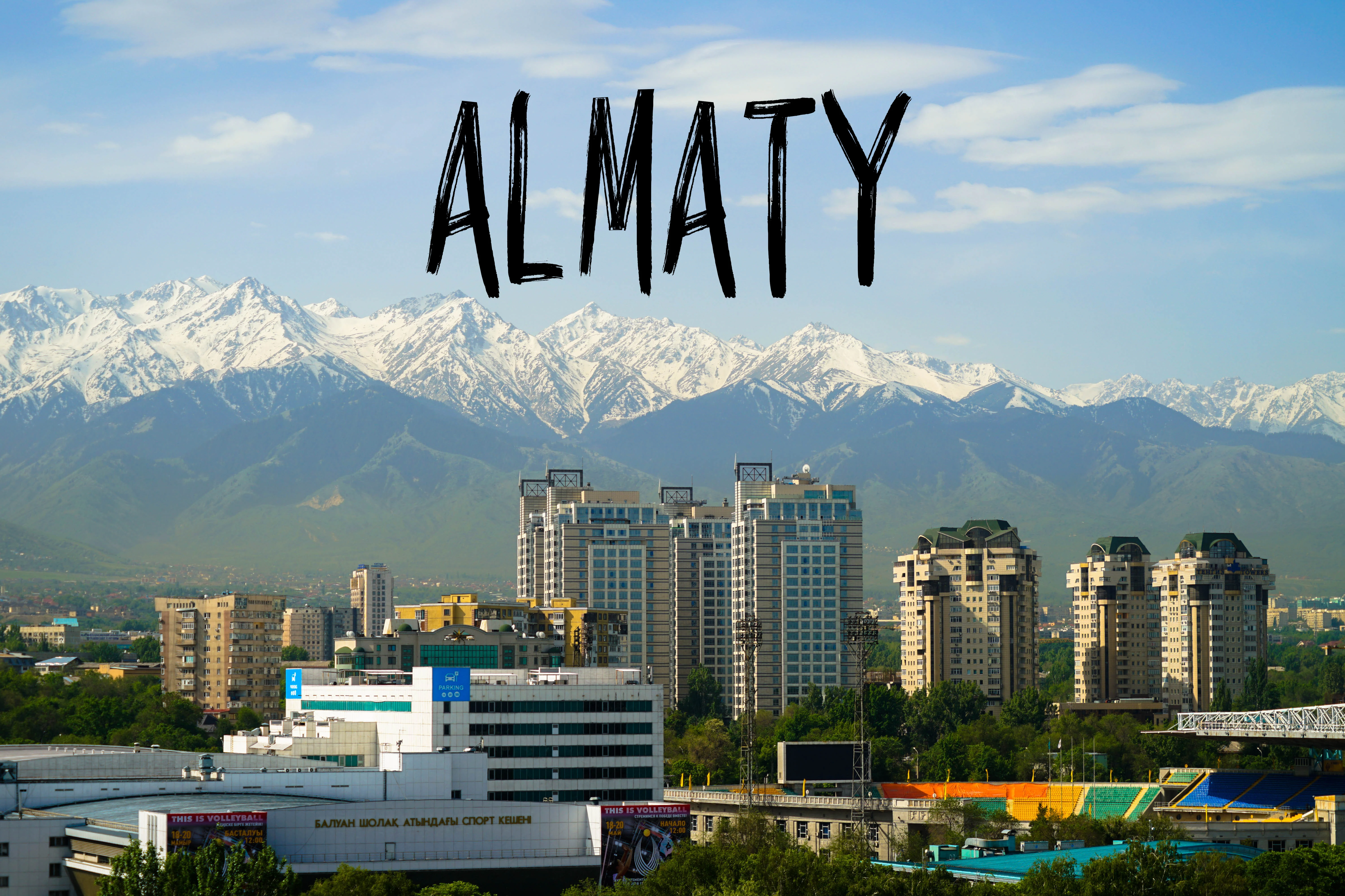Almaty Scenery Image
